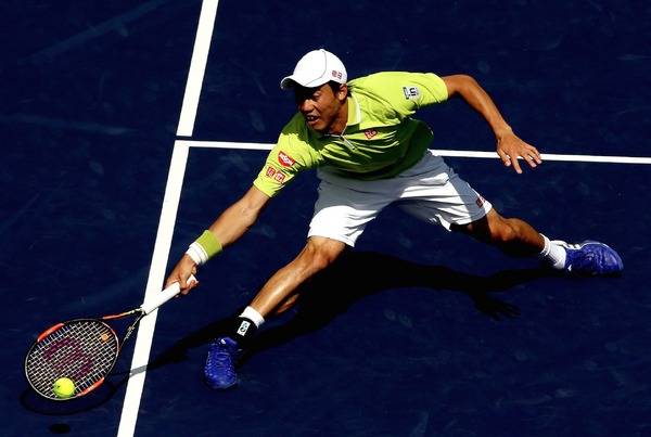 錦織圭（2015年3月18日）（c）Getty Images