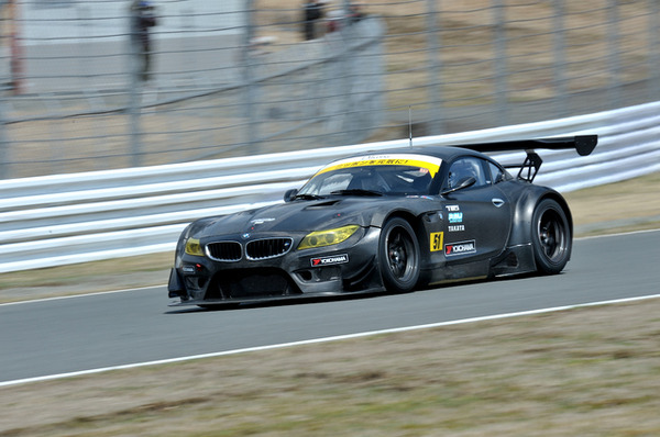 SUPER GT メーカー合同テストの様子