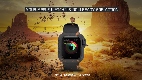 Apple Watchを完全ガード！プロテクトケース「THE BUMPER」登場…伊ローマ発