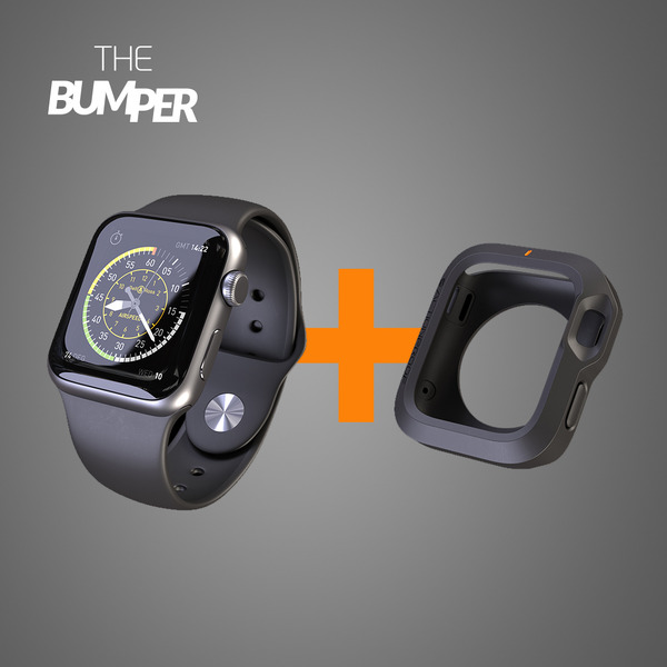 Apple Watchを完全ガード！プロテクトケース「THE BUMPER」登場…伊ローマ発