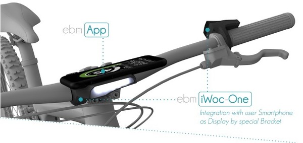ハンドルバーを離さずに自転車アプリを操作できる「iWoc」…スペイン発