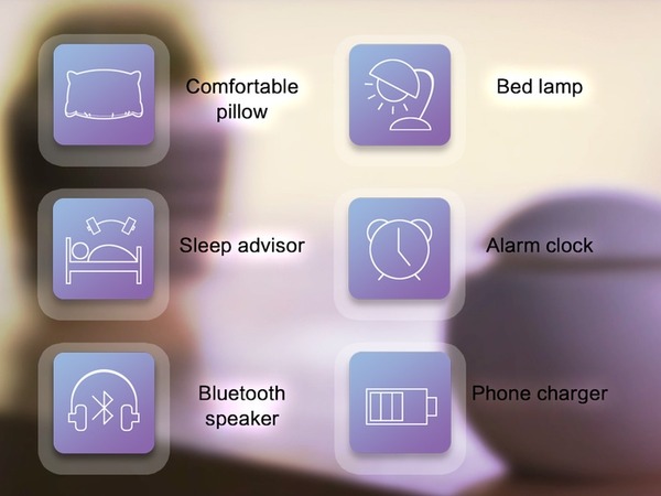 いびきを止めて心地よい睡眠を楽しむスマートまくら「SLIIP」…アメリカ発