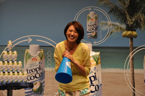 森永乳業 「tropicoco」お披露目イベント