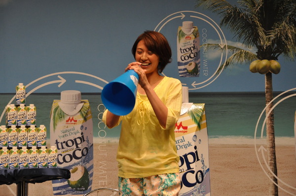 森永乳業 「tropicoco」お披露目イベント