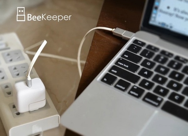 新型MacBookの必需品？USBアダプター＆ケーブル「BeeKeeper」…米国発