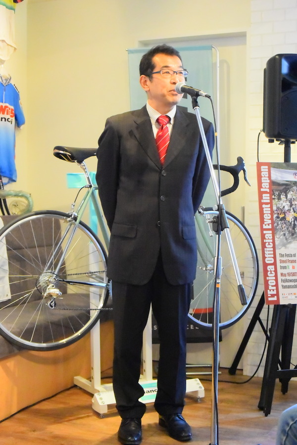 国際自転車交流協会 中澤昭憲 代表理事