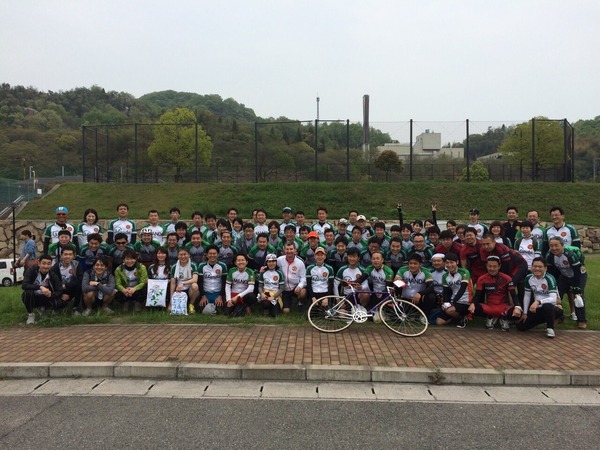 【自転車イベント】しまなみ海道にて「グラン・ツール・せとうち 2015」開催…小雨の中のスタート