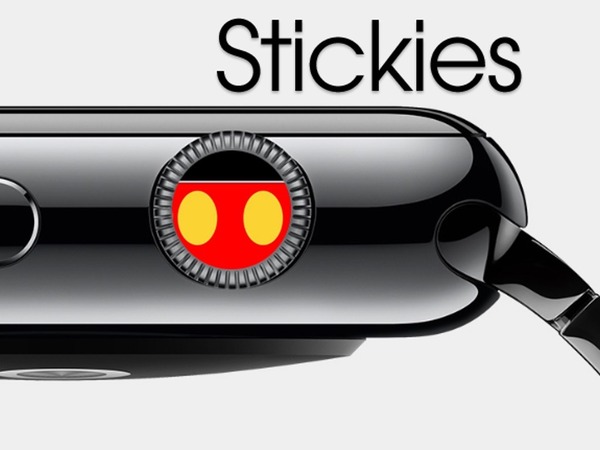 Apple Watchのクラウンホイールを個性的に彩る「Stickies」…米アトランタ発