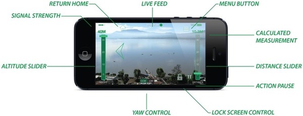 ロケット科学者が作った本格派、スマホで操作が可能なカメラドローン「C-mi」登場