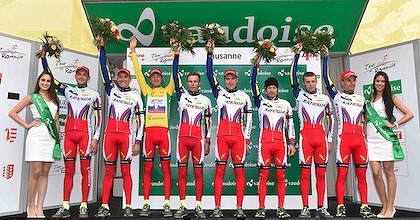 2015年ツール・ド・ロマンディ第6ステージ、カチューシャがチーム総合優勝