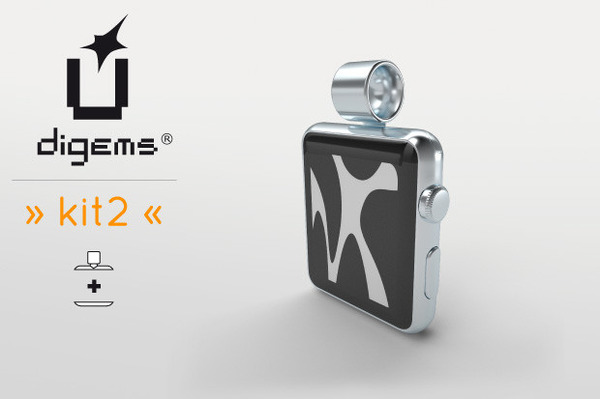 Apple Watchを懐中時計化する「digems kit2」