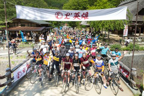 ヴィンテージ自転車の祭典「L’英雄」第3回大会、富士河口湖町にて開催