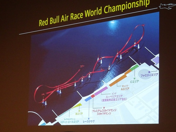 【レッドブル・エアレース】代表3選手のトークショー…室屋義秀、ラム、ルボット