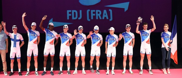 FDJ、2015年ジロ・デ・イタリア　チームプレゼンテーション