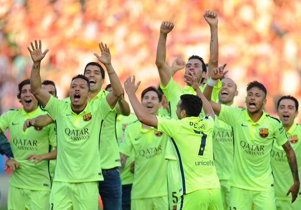 【リーガ・エスパニョーラ】バルセロナがアトレティコ・マドリードを下してリーグ制覇（2015年5月17日）