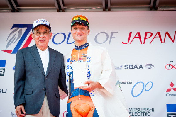 ツアー・オブ・ジャパン第3ステージ、NIPPOのマリーニがプロ初勝利