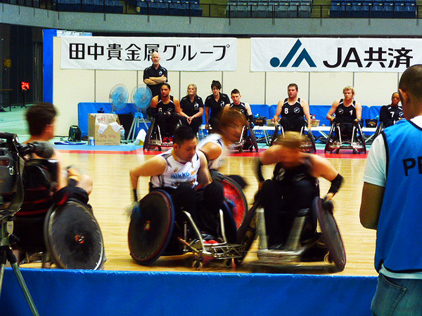 2015ジャパンパラ ウィルチェアーラグビー競技大会（千葉、2015年5月22日）