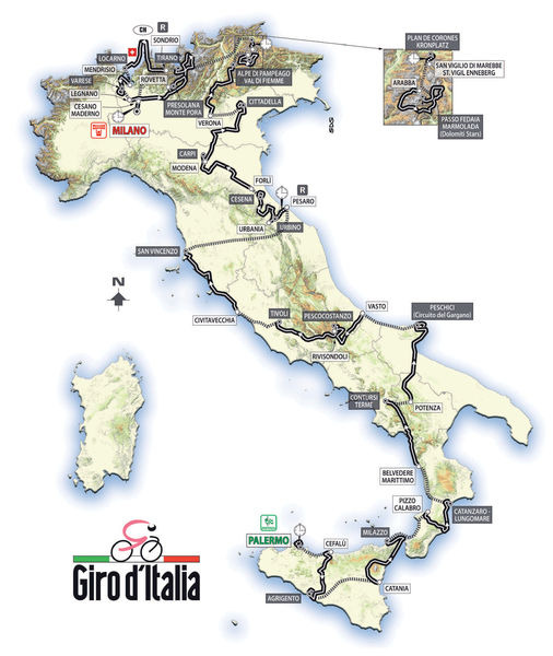 　5月10日に開幕する23日間の自転車ロードレース、ジロ・デ・イタリアに出場する21チームが主催者から発表された。07ツール・ド・フランス総合優勝のアルベルト・コンタドール（25）を擁するアスタナなどいくつかの有力チームが選出されず、中堅チームの選出が際立った