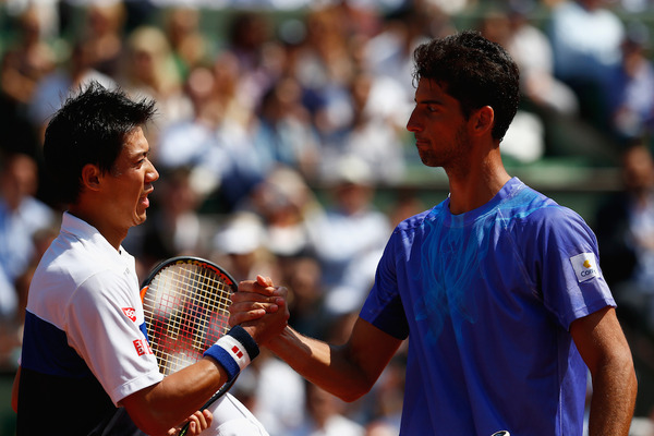 錦織圭対トマス・ベルッチ（2015年5月27日）