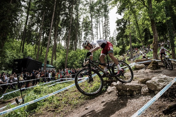 2015年UCI MTBワールドカップ・クロスカントリー第2戦ドイツ男子、ヤロスラフ・クルハビー