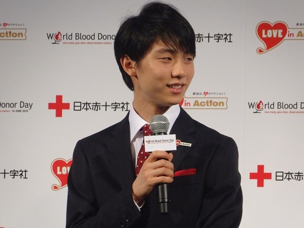 羽生結弦、「軸がずれてる」CM撮影にこだわり…いのちと献血の大切さを考えるイベント