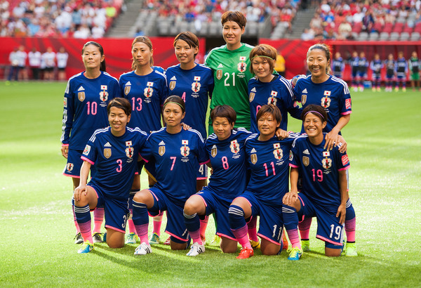 サッカー女子日本代表なでしこジャパン（2015年6月8日）