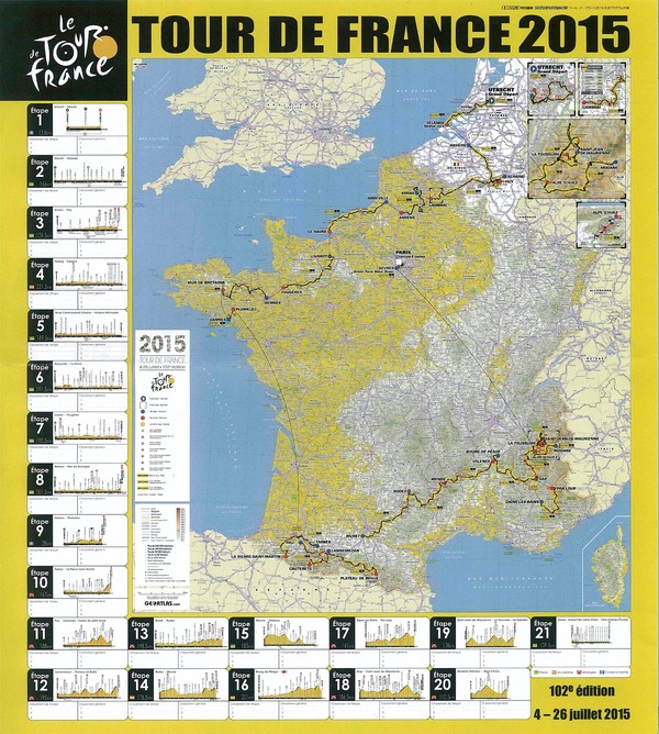 ツール・ド・フランス公式ガイドブックが八重洲出版から6月19日発売