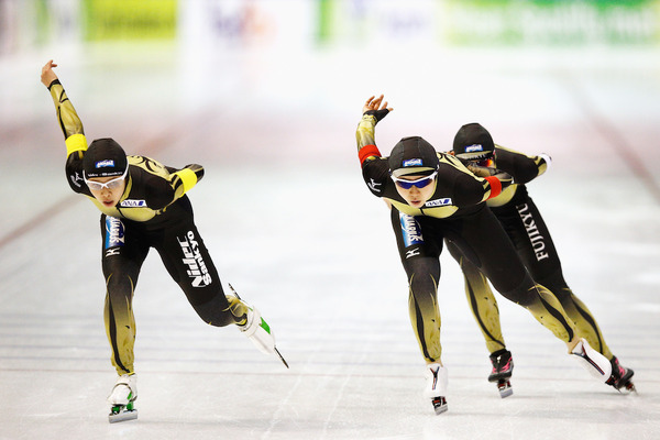 2015スピードスケート世界距離別選手権女子チームパシュートで日本女子が優勝（2014年2月14日）