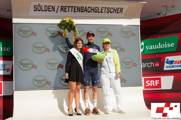 2015年ツール・ド・スイス第5ステージ、ステファン・デニフル（IAMサイクリング）が敢闘賞