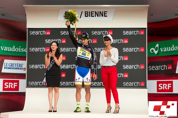 2015年ツール・ド・スイス第6ステージ、ペーター・サガン（ティンコフ・サクソ）がポイント賞