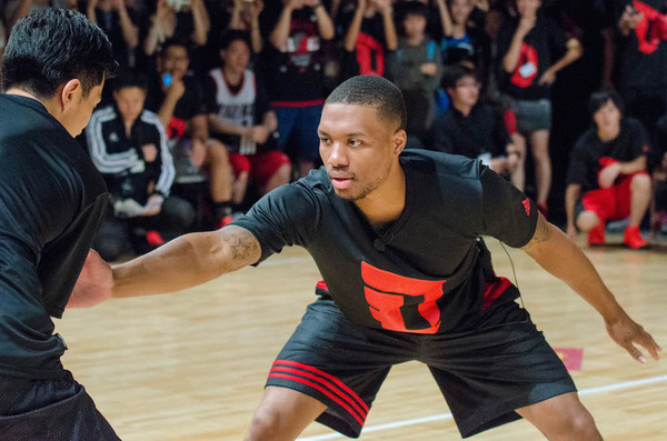 アディダスがNBAダミアン・リラードを招いた「Take on Tokyo ダミアン・リラード」を開催