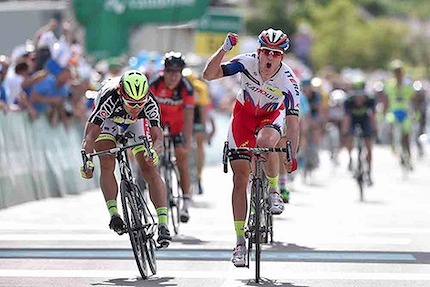 2015年ツール・ド・スイス第7ステージ、アレクサンドル・クリストフ（カチューシャ）が優勝