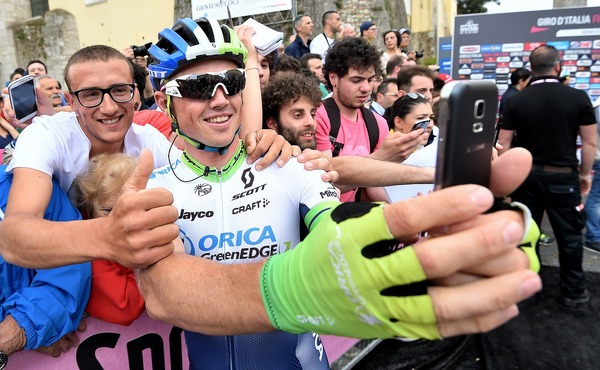 2015年ジロ・デ・イタリア第9ステージ、サイモン・ゲランス（オリカ・グリーンエッジ）