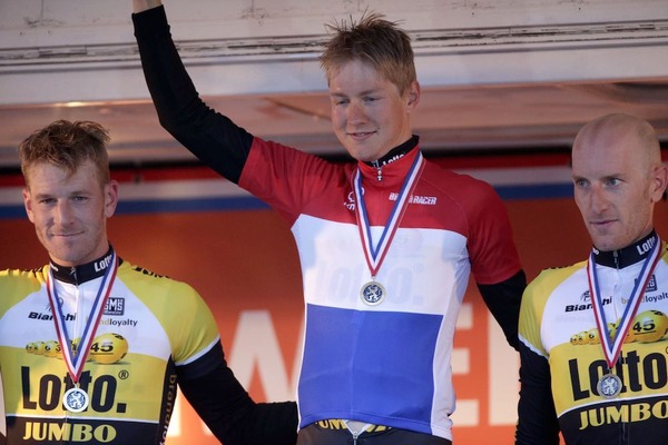 2015年オランダTT選手権、ウィルコ・ケルデルマン（ロットNLジャンボ）が優勝