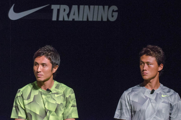 NIKE TRAINING SESSIONに浦和レッズから那須大亮と李忠成が参加（2015年7月7日）