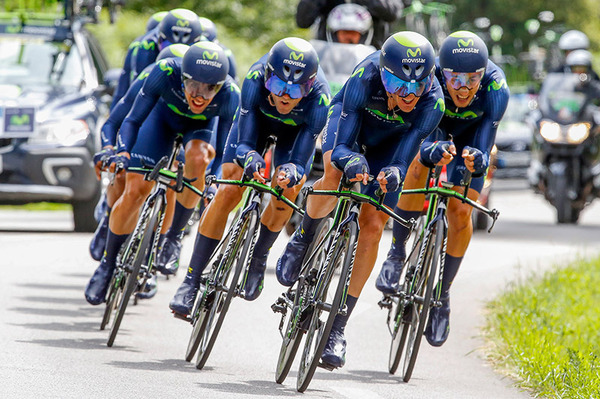 2015年ツール・ド・フランス第9ステージ・チームTT、モビスター