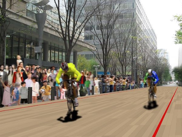 　東京のビジネス街の代名詞でもある丸の内で5月18日に第1回 自転車スプリントGP『 トリックスター 』 in 丸の内が開催される。普段はビジネスマンらが往来する丸の内仲通りに自転車専用走路を仮設し、1対1の勝ち抜きによる150mバトルを展開する。
　出場予定選手は、ア