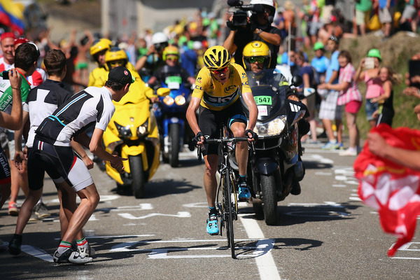 クリストファー・フルームがツール・ド・フランス第10ステージで優勝（2015年7月14日）