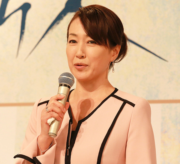 高島礼子／「精霊の守り人」出演者発表会見