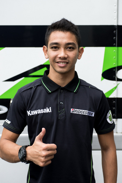 鈴鹿8耐2015にTEAM GREENから参戦する、ハジ・アハマッド・ユディスティラ