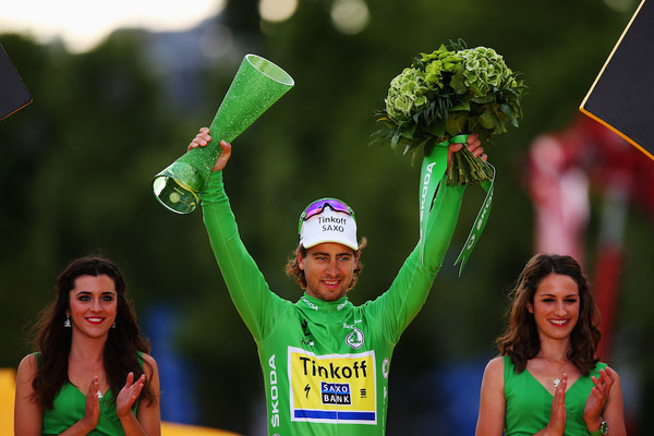 ツール・ド・フランスのポイント賞は4年連続でペーター・サガンが獲得（2015年7月26日）