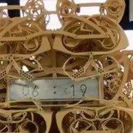【クオリティが芸術作品】卒業制作で作られた「書き時計」