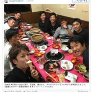 ソフトバンク3連覇に向けて…和田毅、柳田悠岐ら決起集会を開催