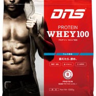 ラムネ風味のプロテインが限定発売「DNS プロテインホエイ100」