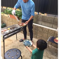 為末大、家族と過ごす休日「ちゃんと待てる子に育っています」