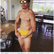 香川真司、長友佑都の3年前のボディを公開「今はもっと凄い」