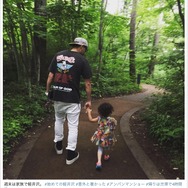 北島康介、週末は家族サービス…軽井沢へ家族旅行「#意外と暑かった」