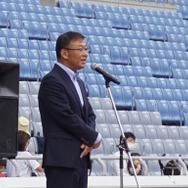 アサヒビール・田中晃取締役、子供たちに熱いメッセージ