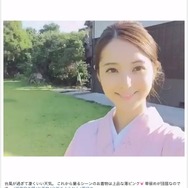 佐々木希、清楚な和服姿を披露…「日本で一番美しい」と反響