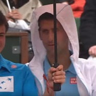 テニス最強王者ジョコビッチとボールボーイの絡みにほっこり。